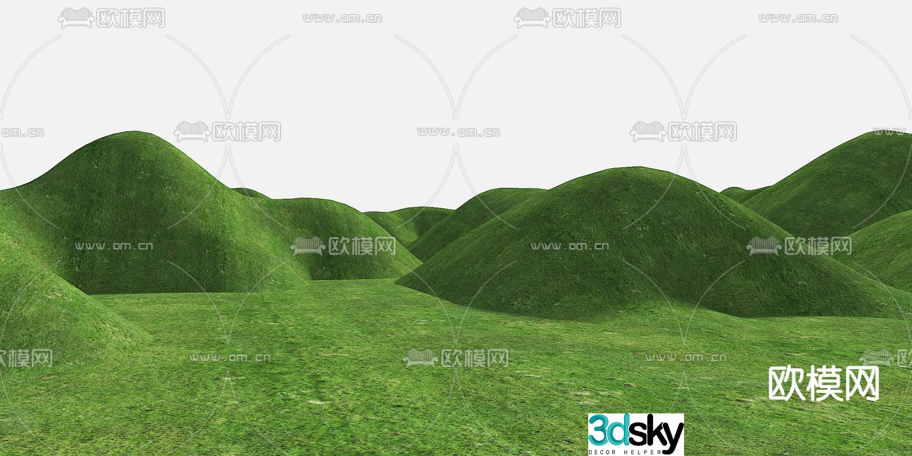 Mountains mountains micro-terrain 3d model