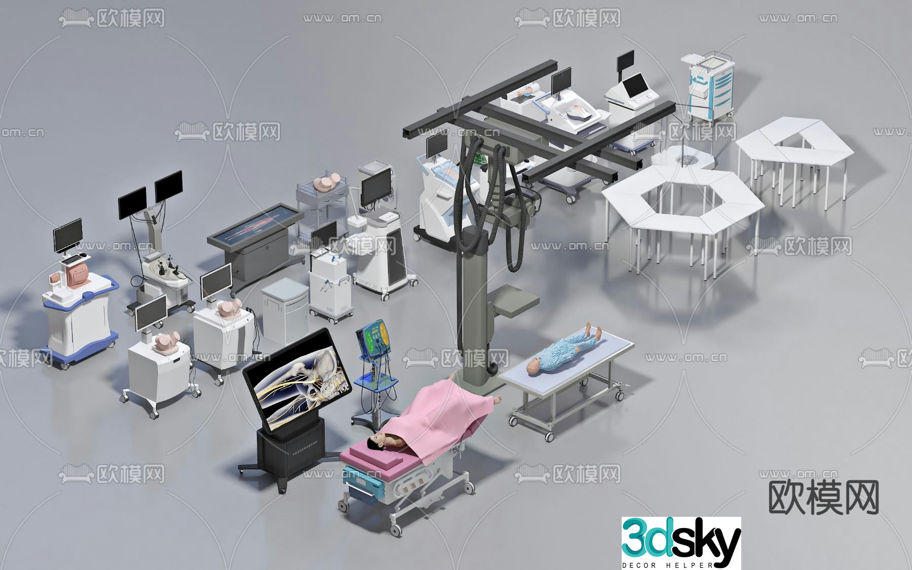 medical equipment medical equipment 3d model