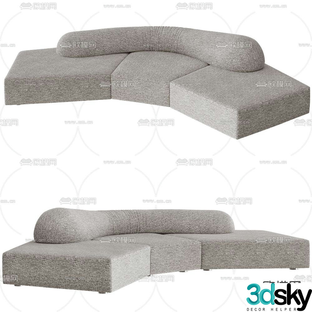 Edra sofa 3d model