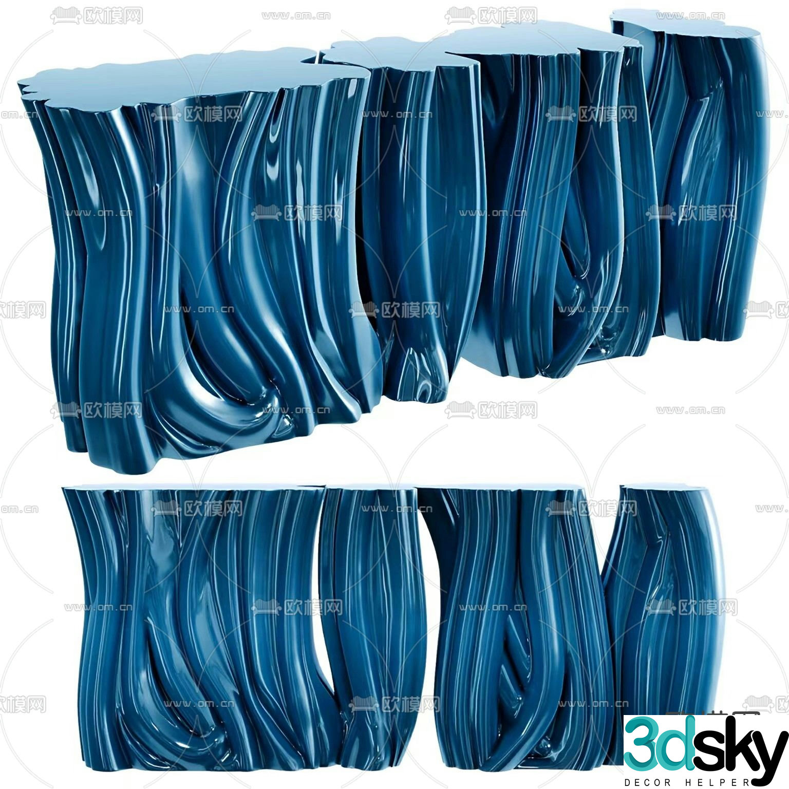 Art end viewing platform 3D model