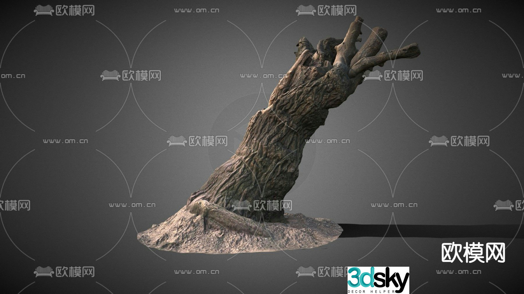 Modern trunk 3d model
