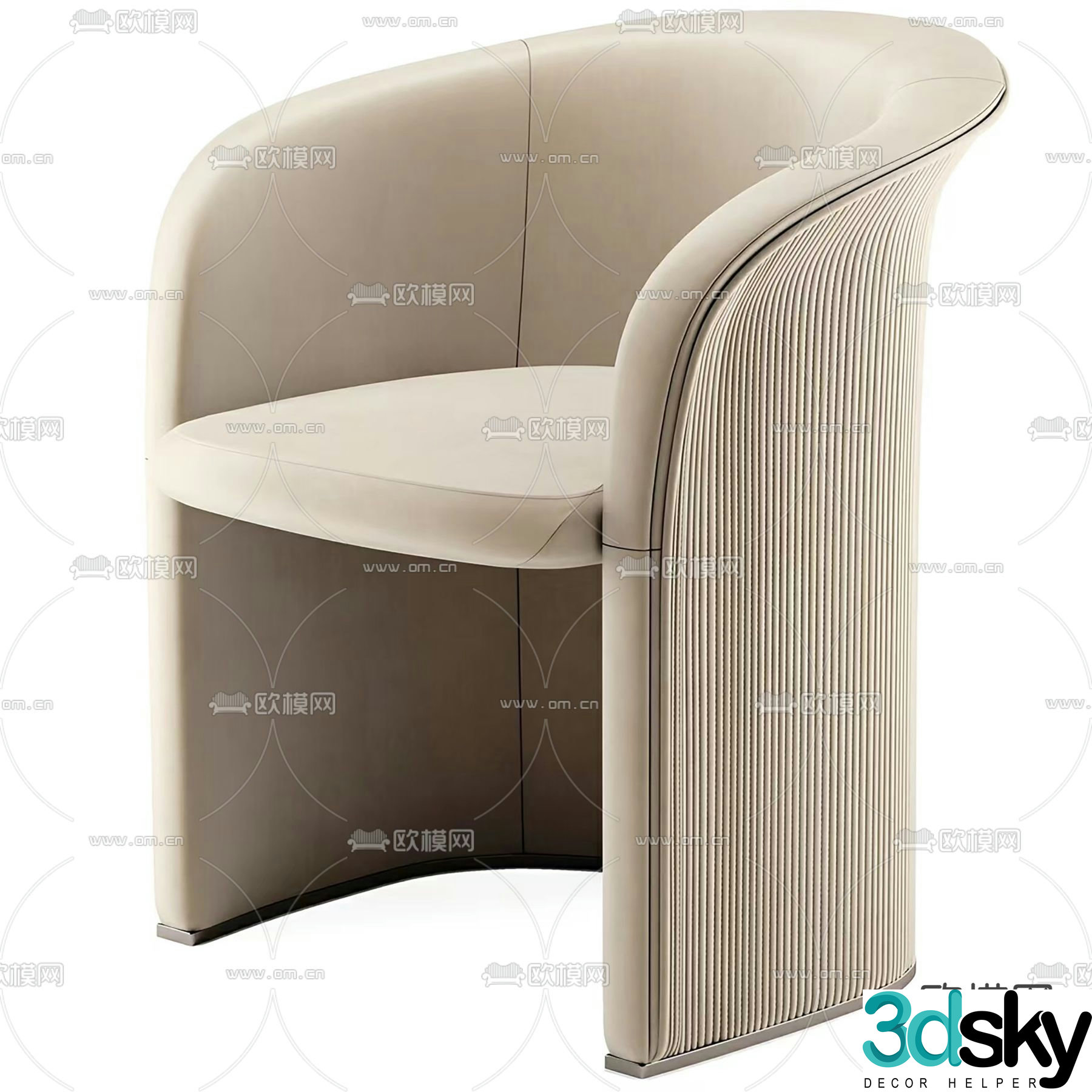 Modern armchair 3d model