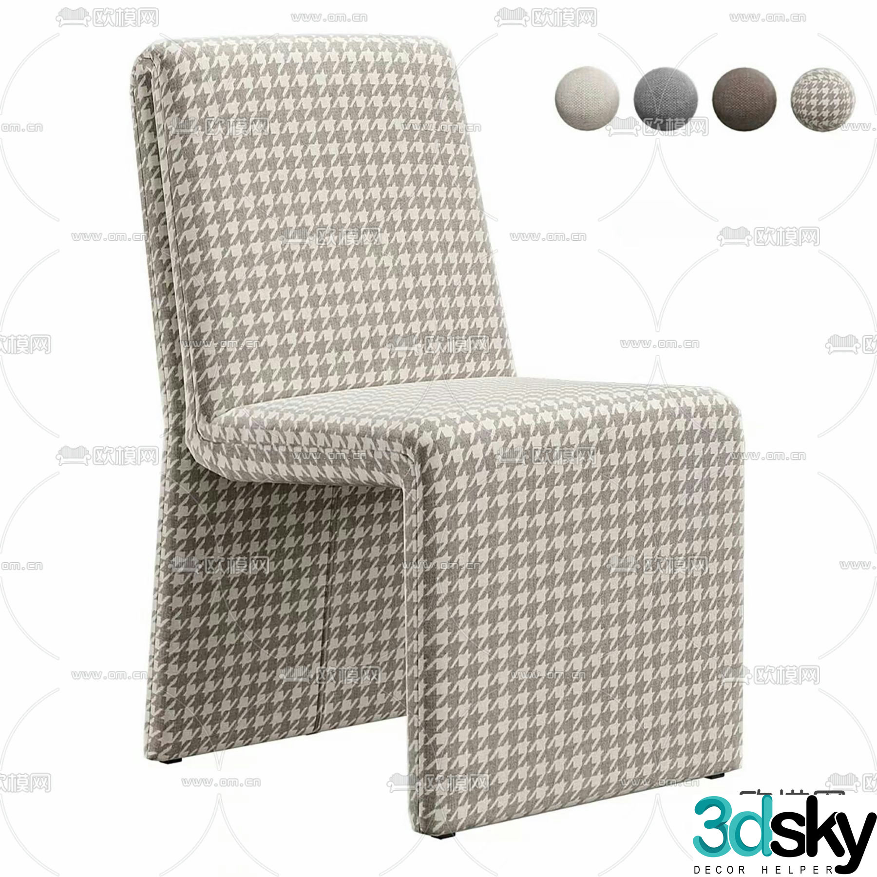 Modern chair 3d model