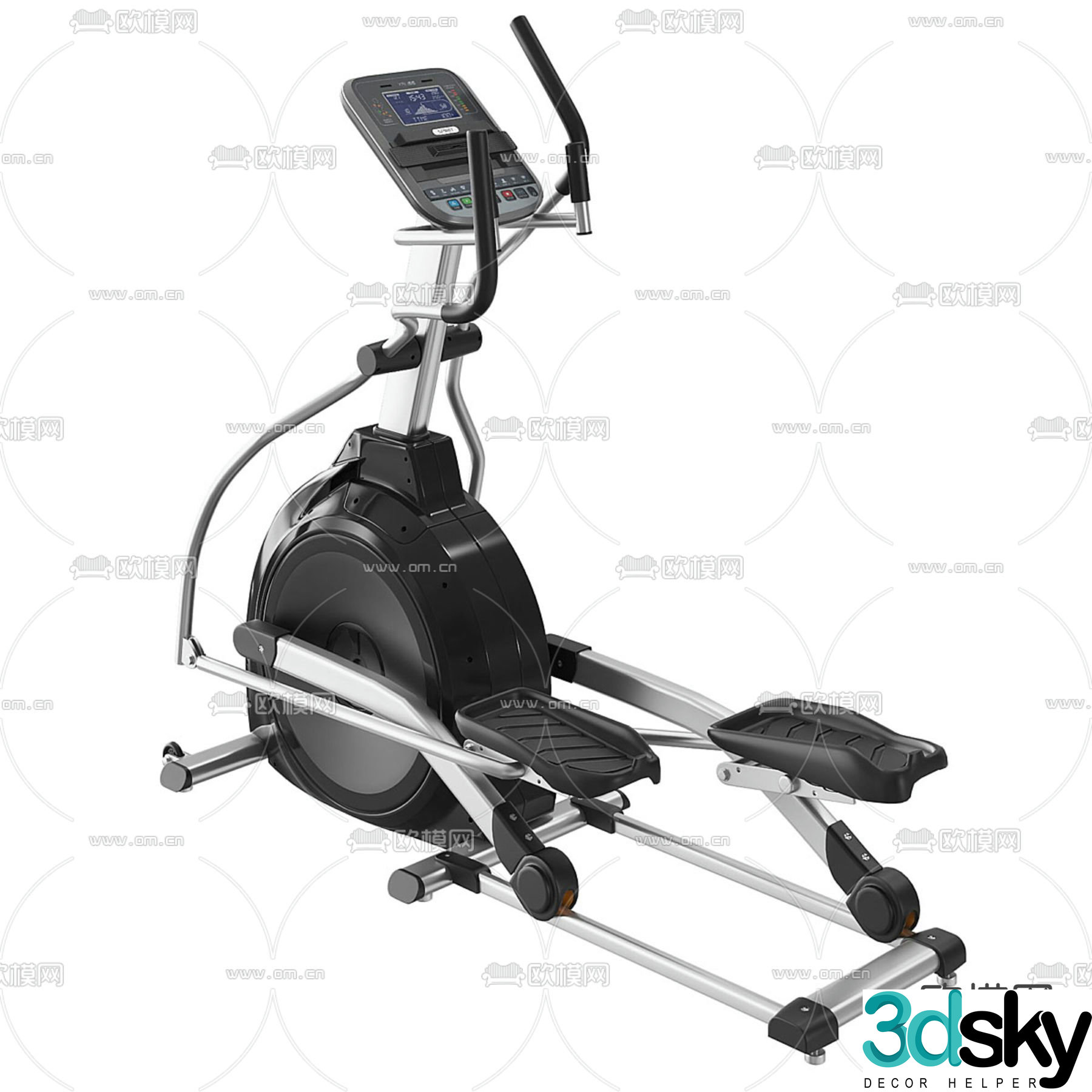 Treadmill 3d model