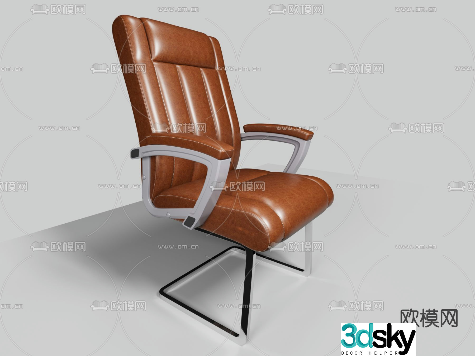Office chair executive chair boss chair 3d model