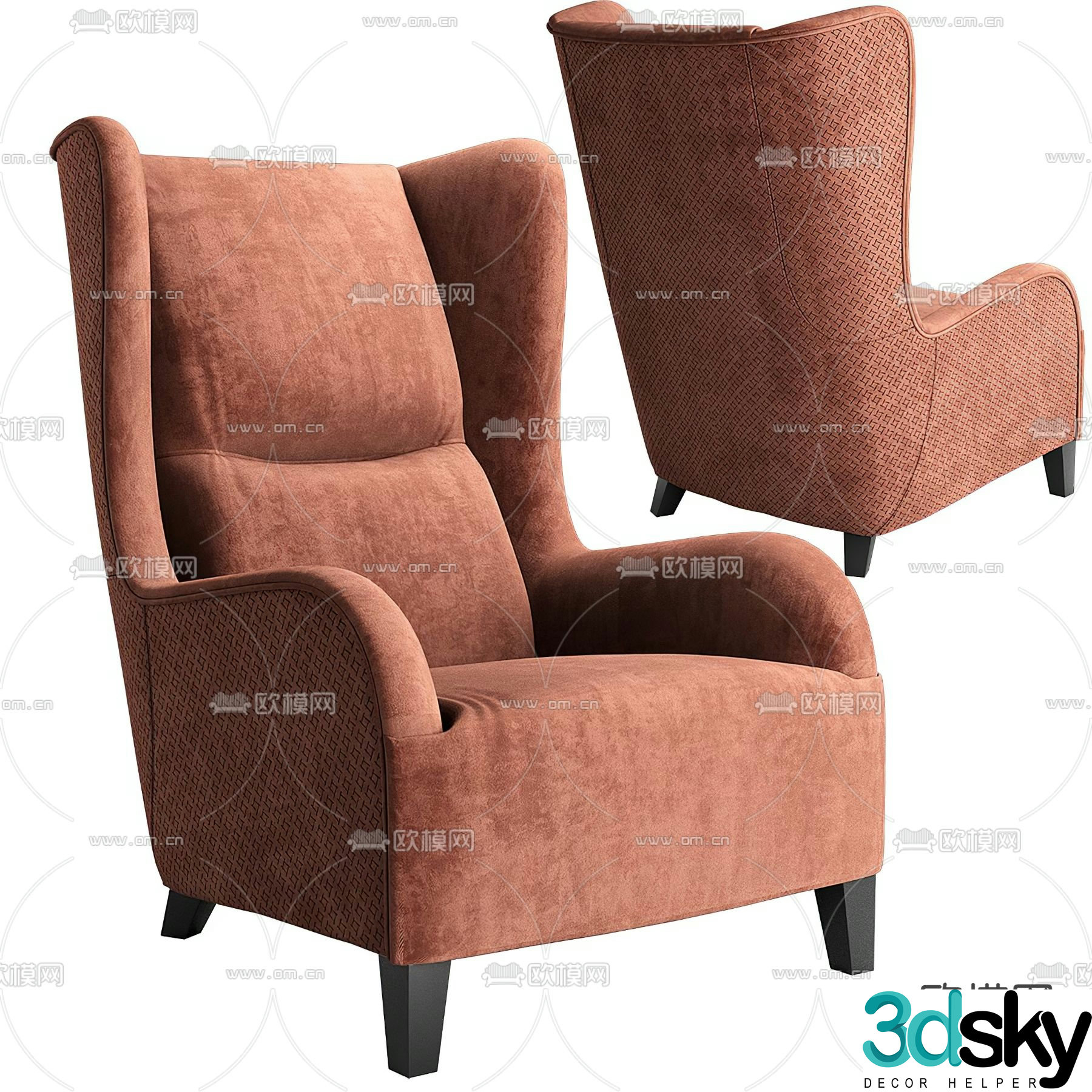 Leisure sofa 3d model