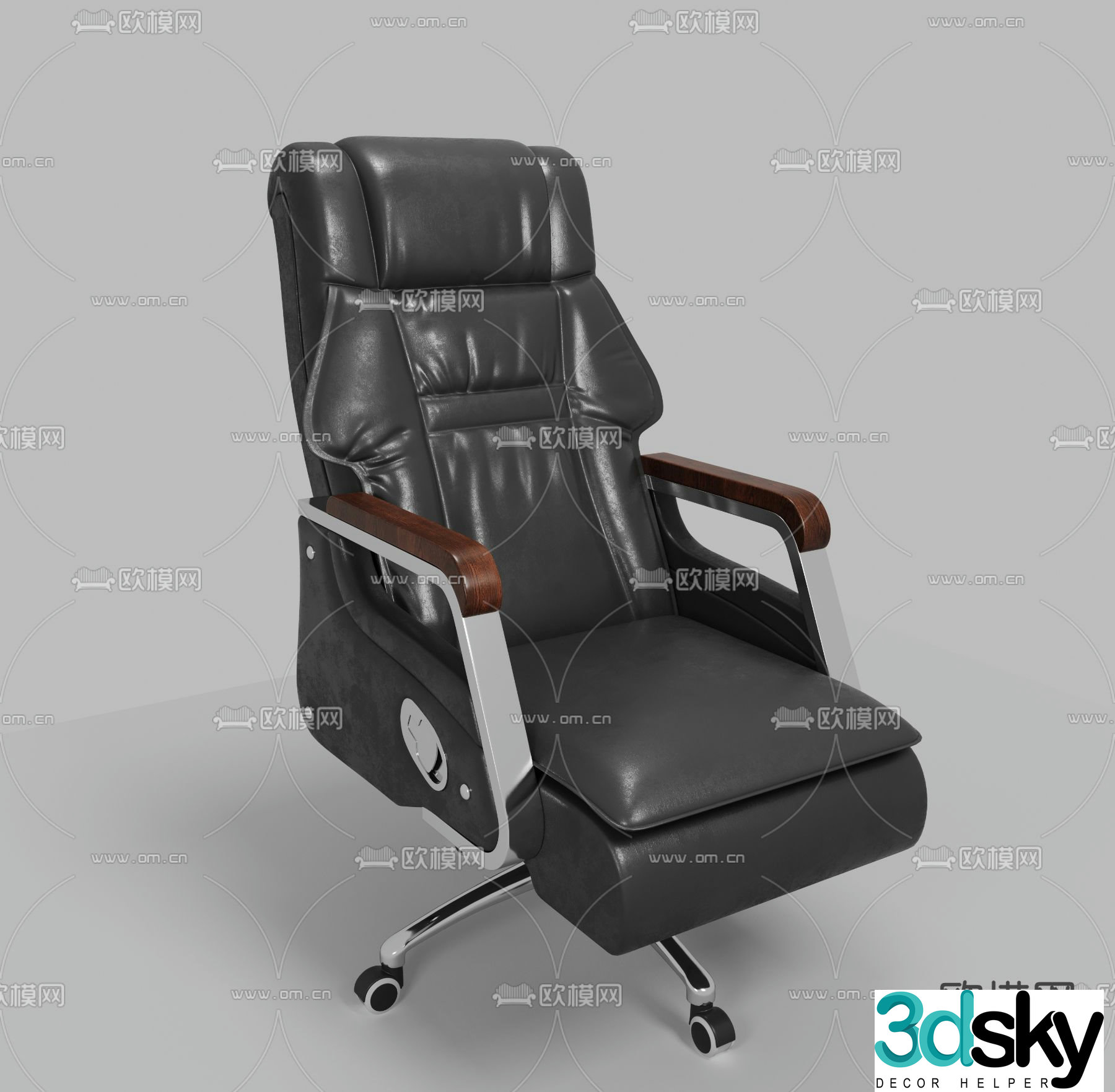 Office chair executive chair boss chair 3d model