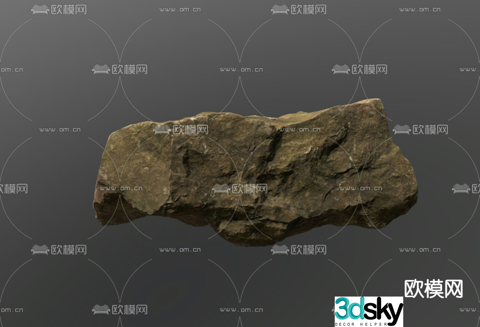 Landscape Stone Rock Stone Stone 3d model