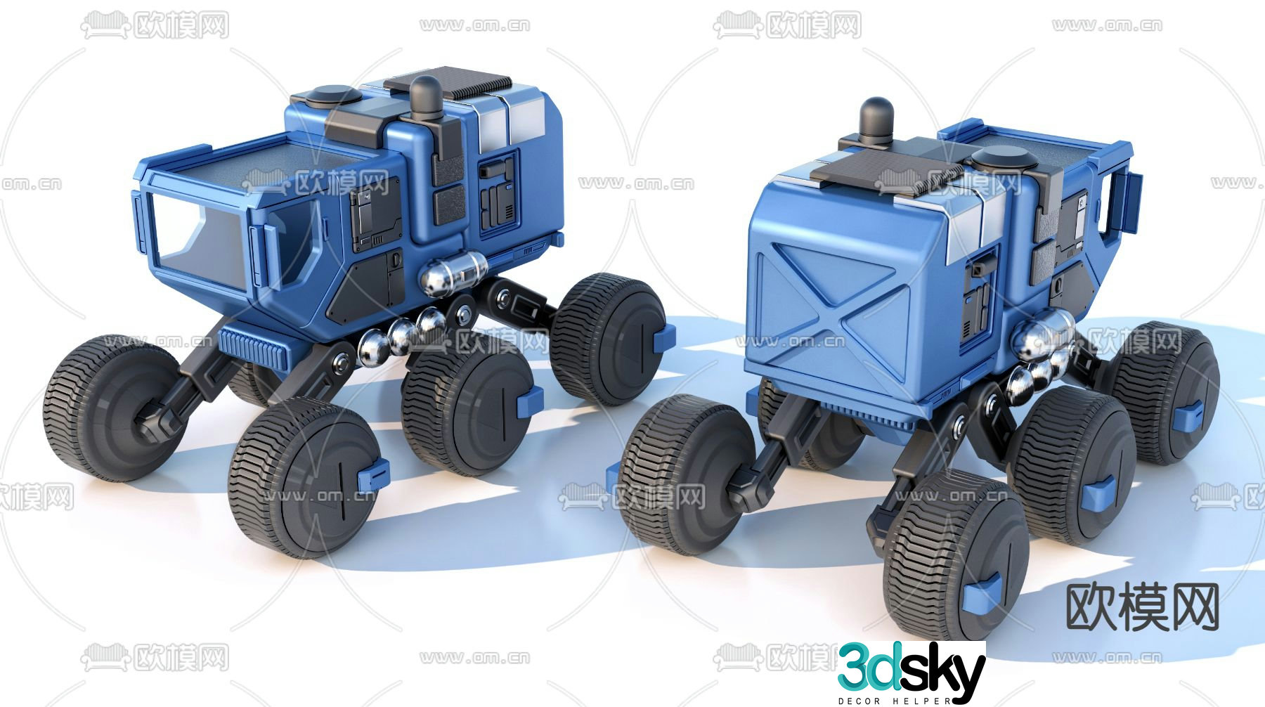 Toy truck special vehicle 3d model