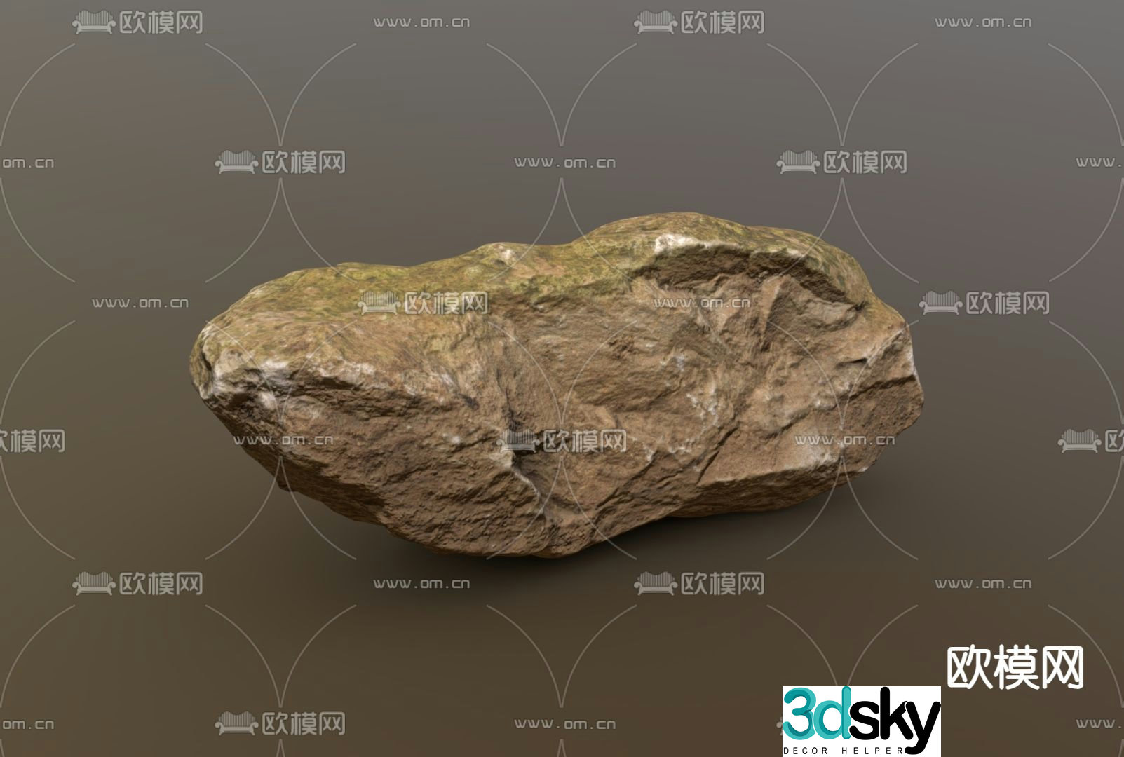 Landscape Stone Rock Stone Stone 3d model