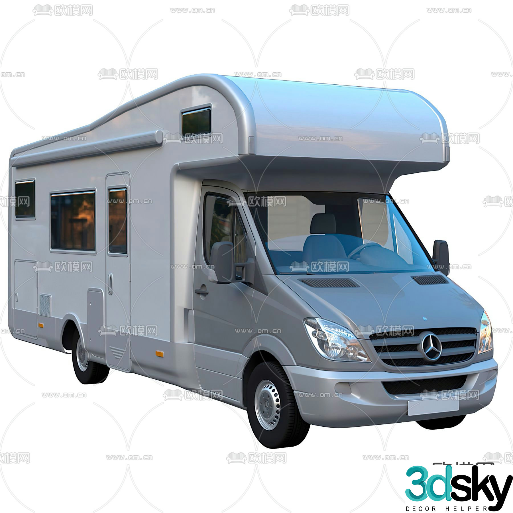 Modern RV 3d model