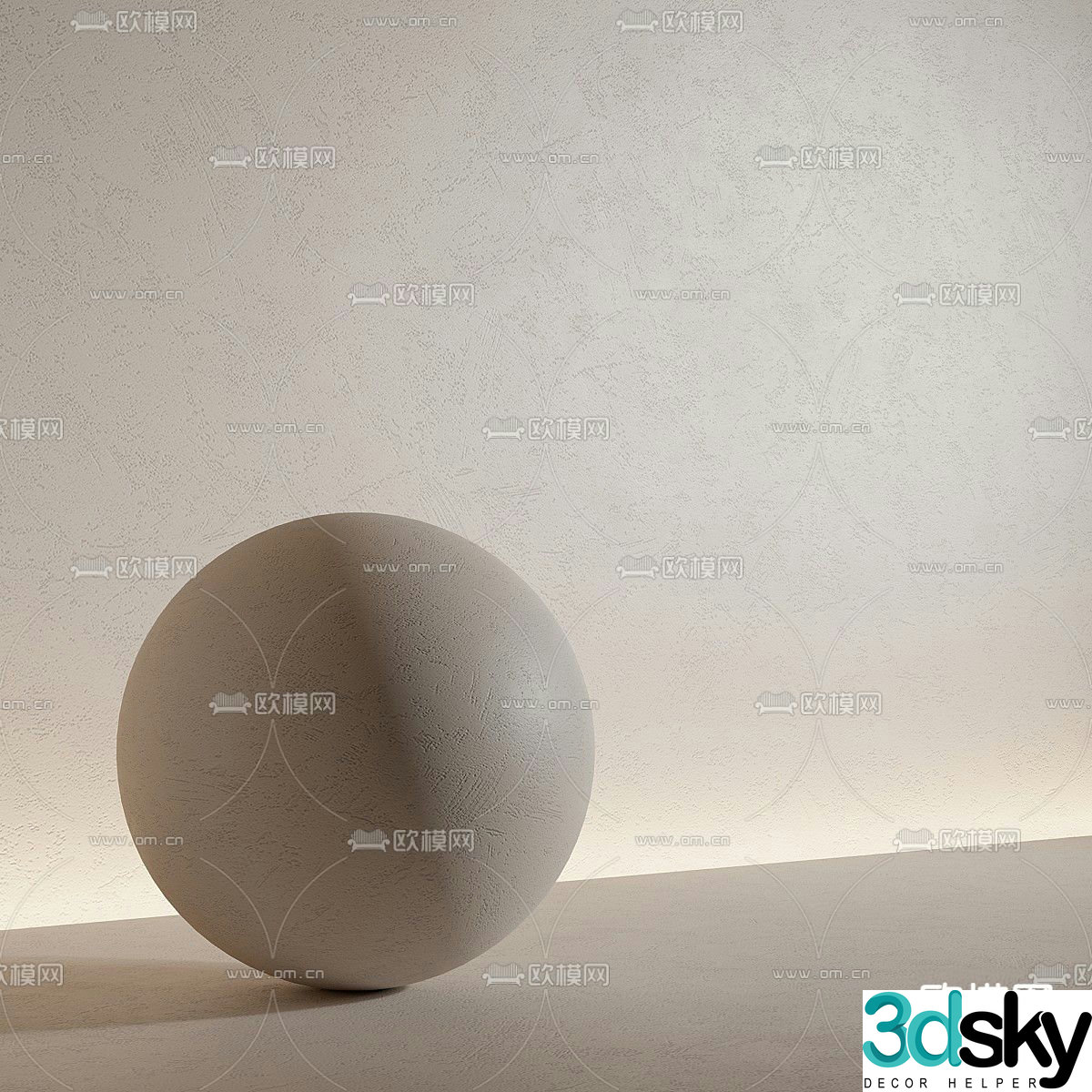 Gypsum paint texture paint art paint 3d model