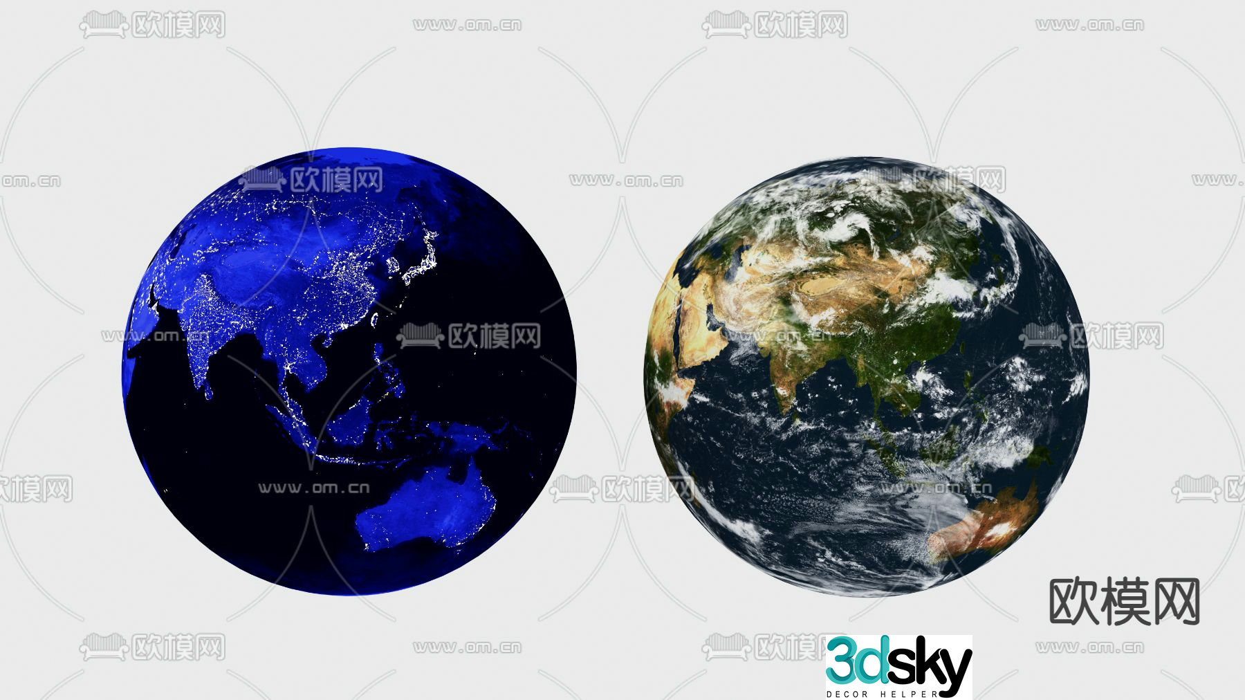 Earth 3d model