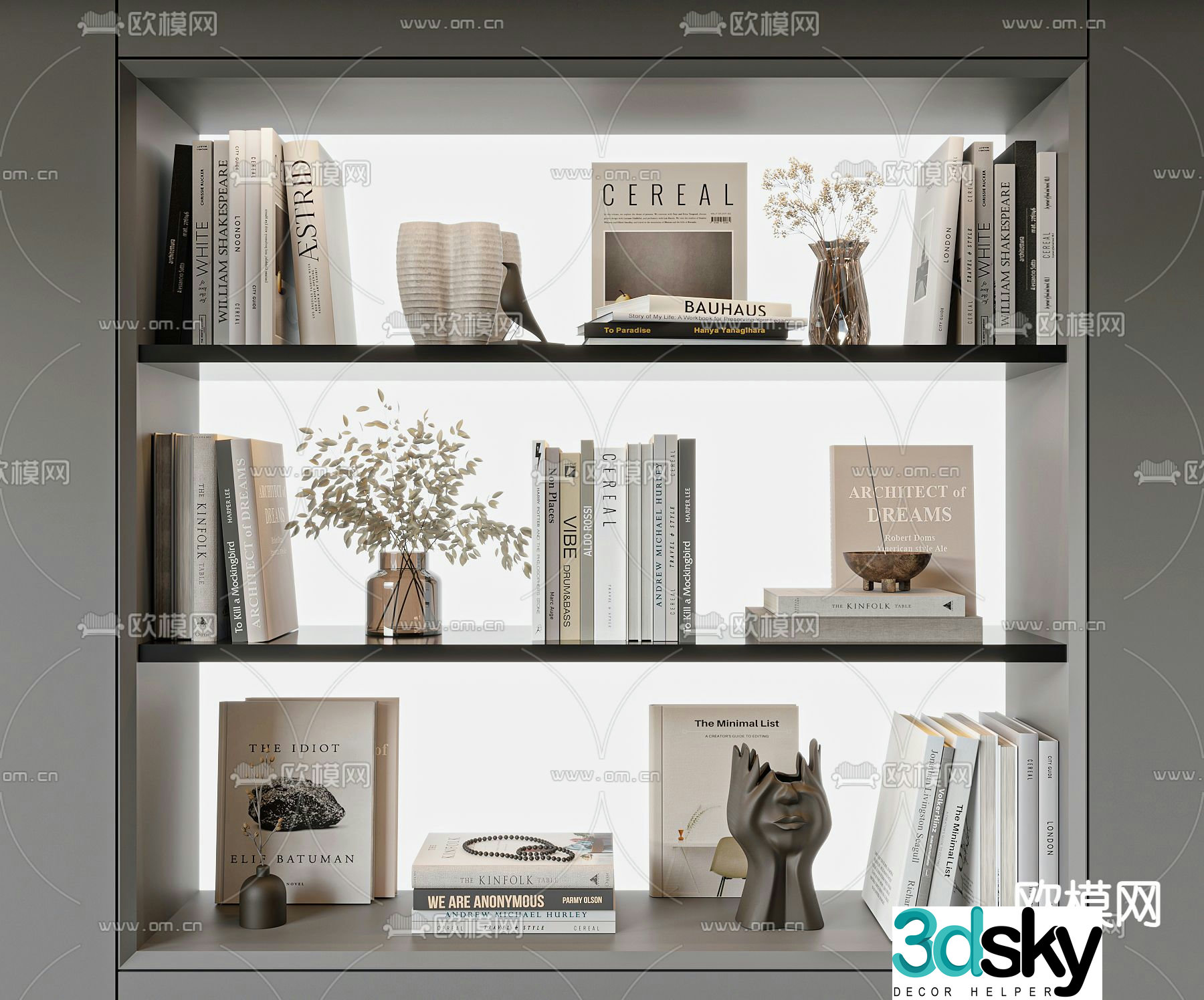 Books Books Magazine 3d Model