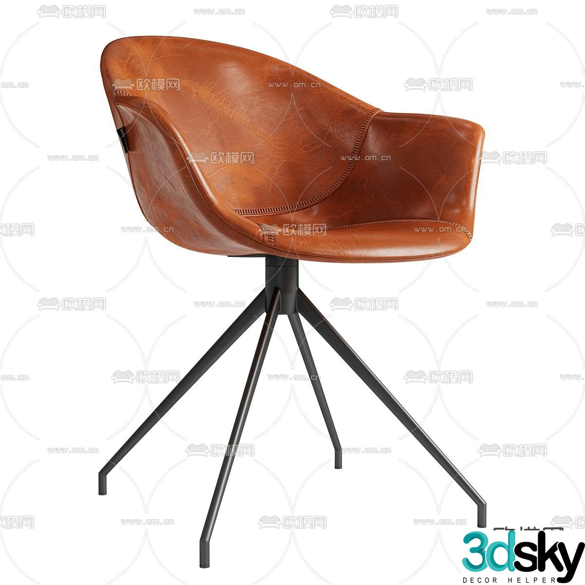 Bordeaux chair 3d model