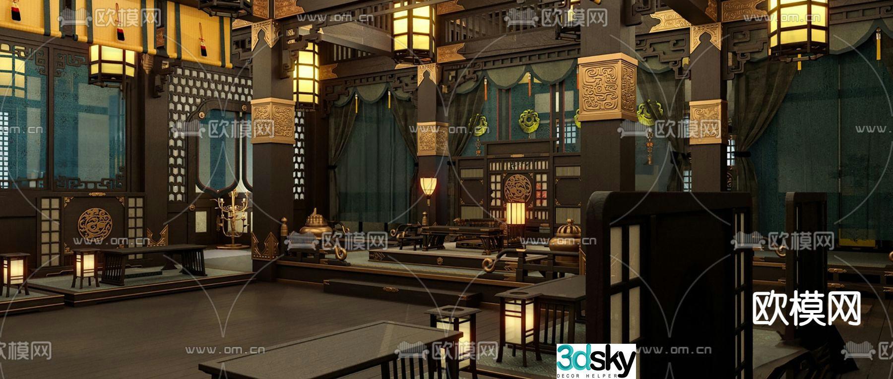 3D model of ancient Chinese prince’s mansion