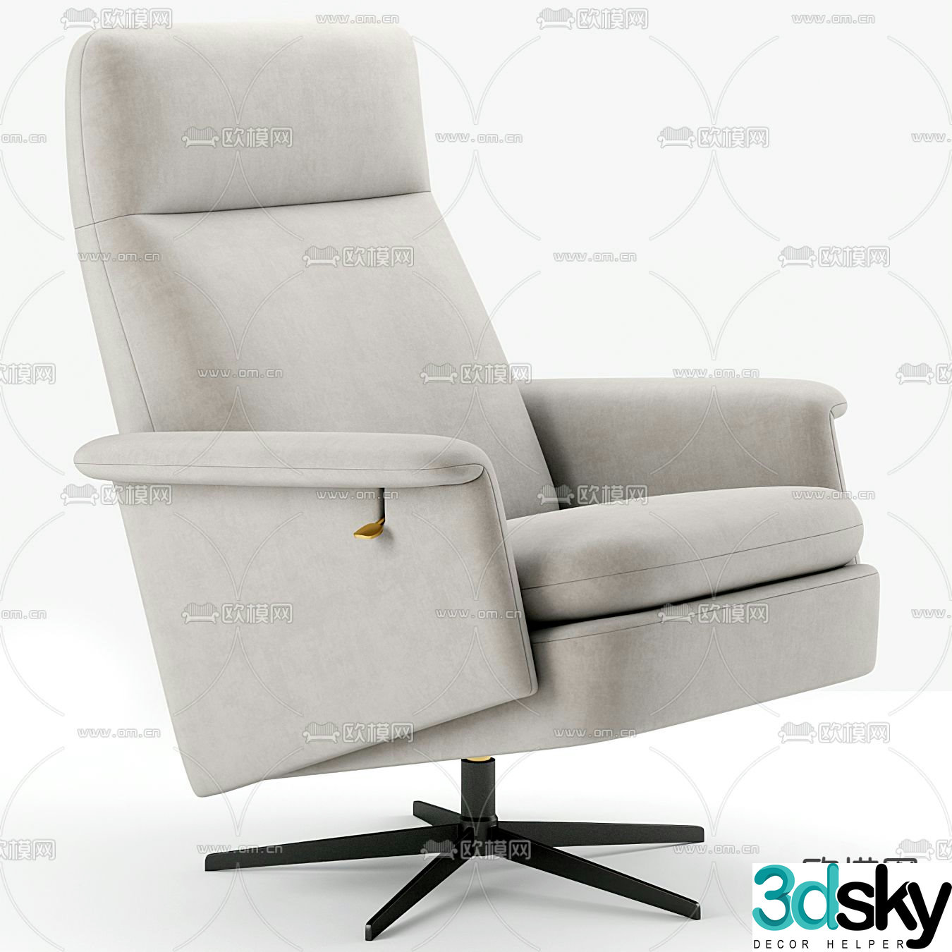 Office chair executive chair boss chair 3d model