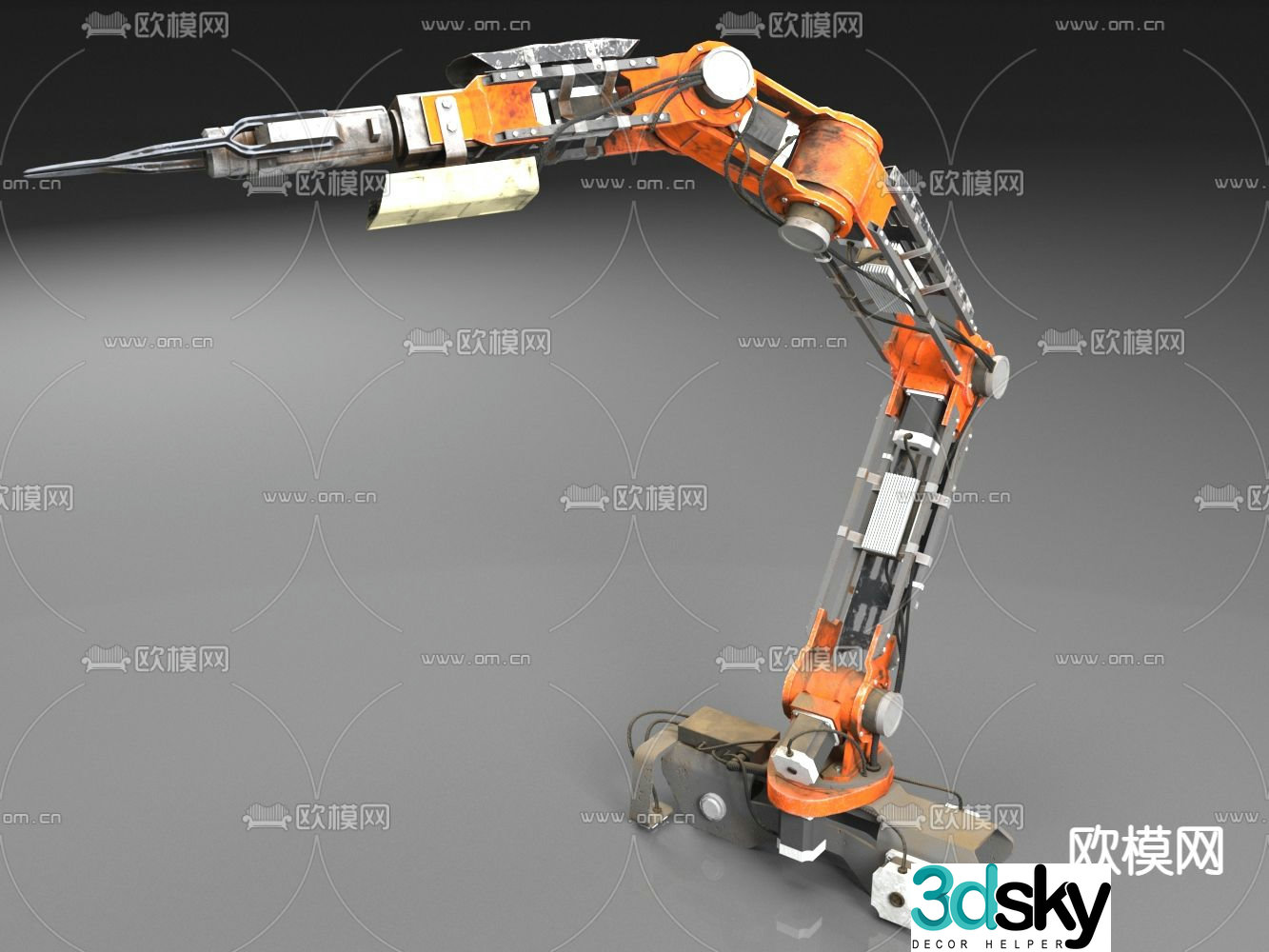 Robotic arm Robotic arm 3d model