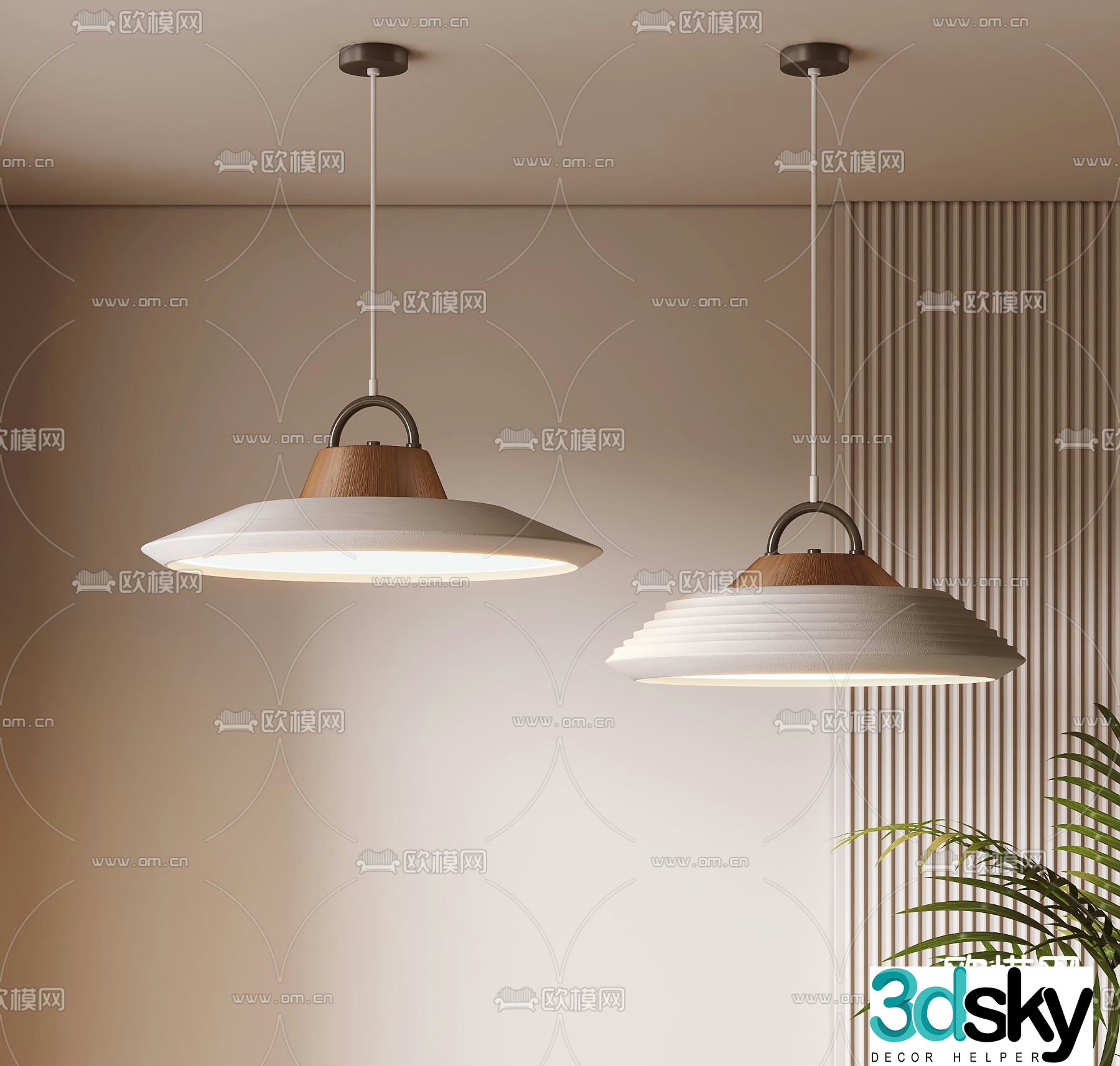 Medieval style chandelier restaurant chandelier 3d model