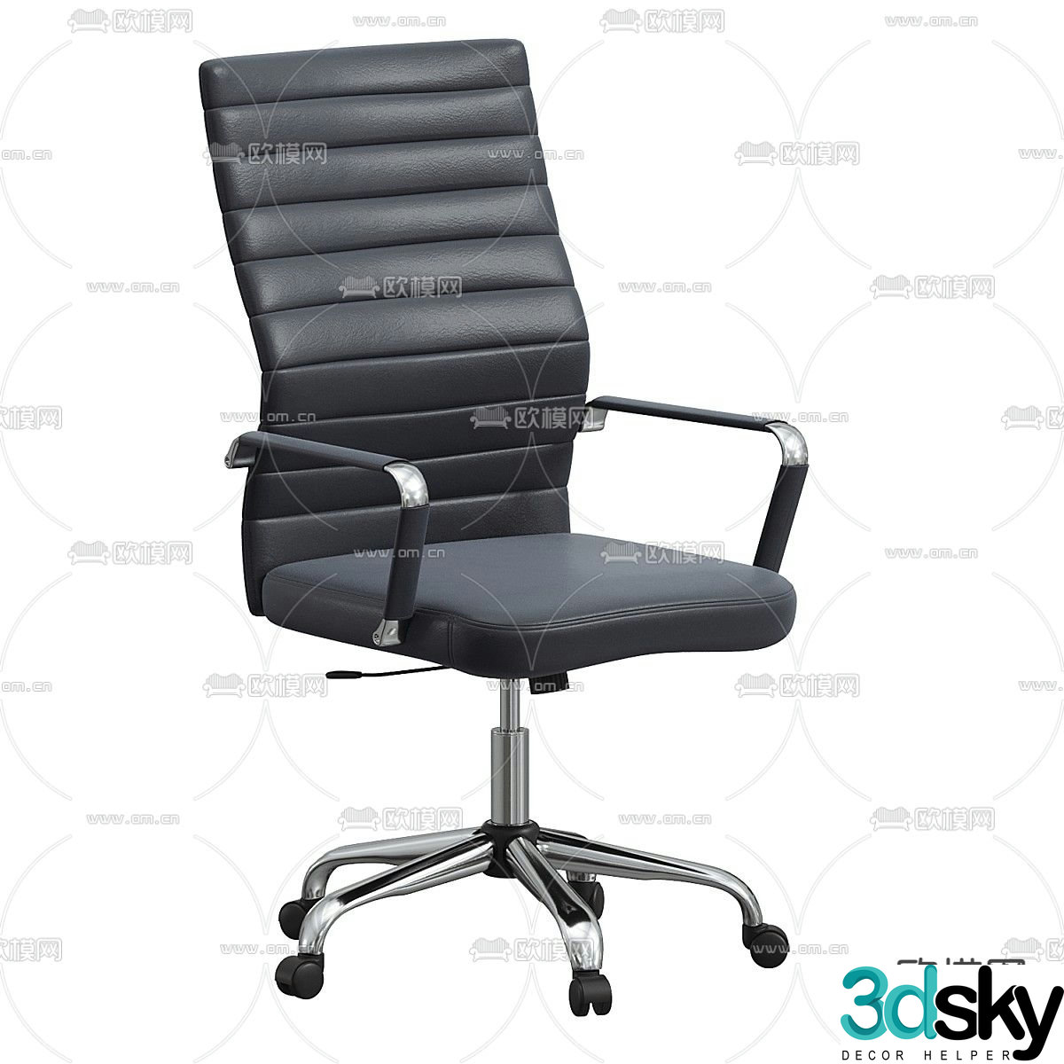 Primero office chair 3d model