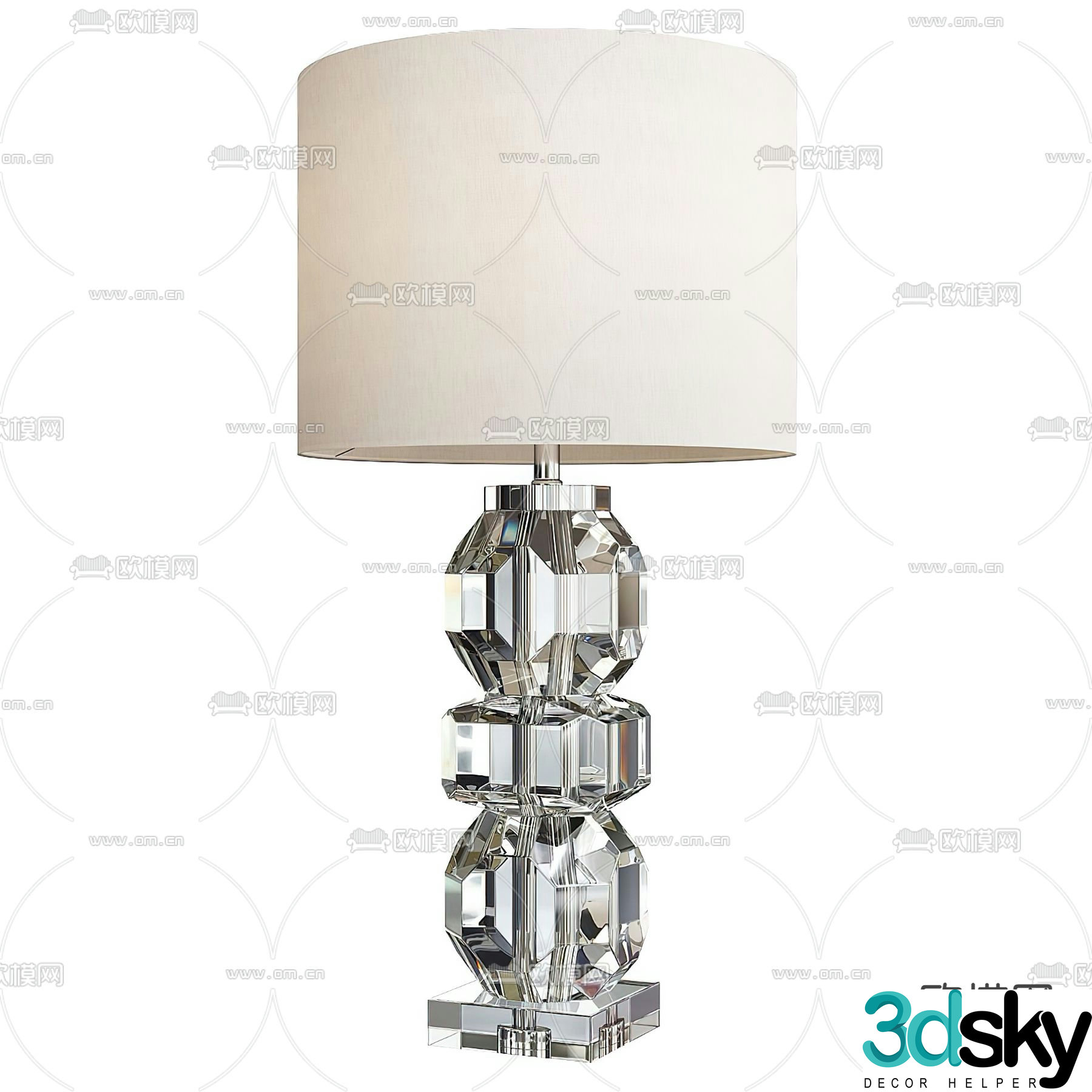 Table lamp Simple table lamp 3D model