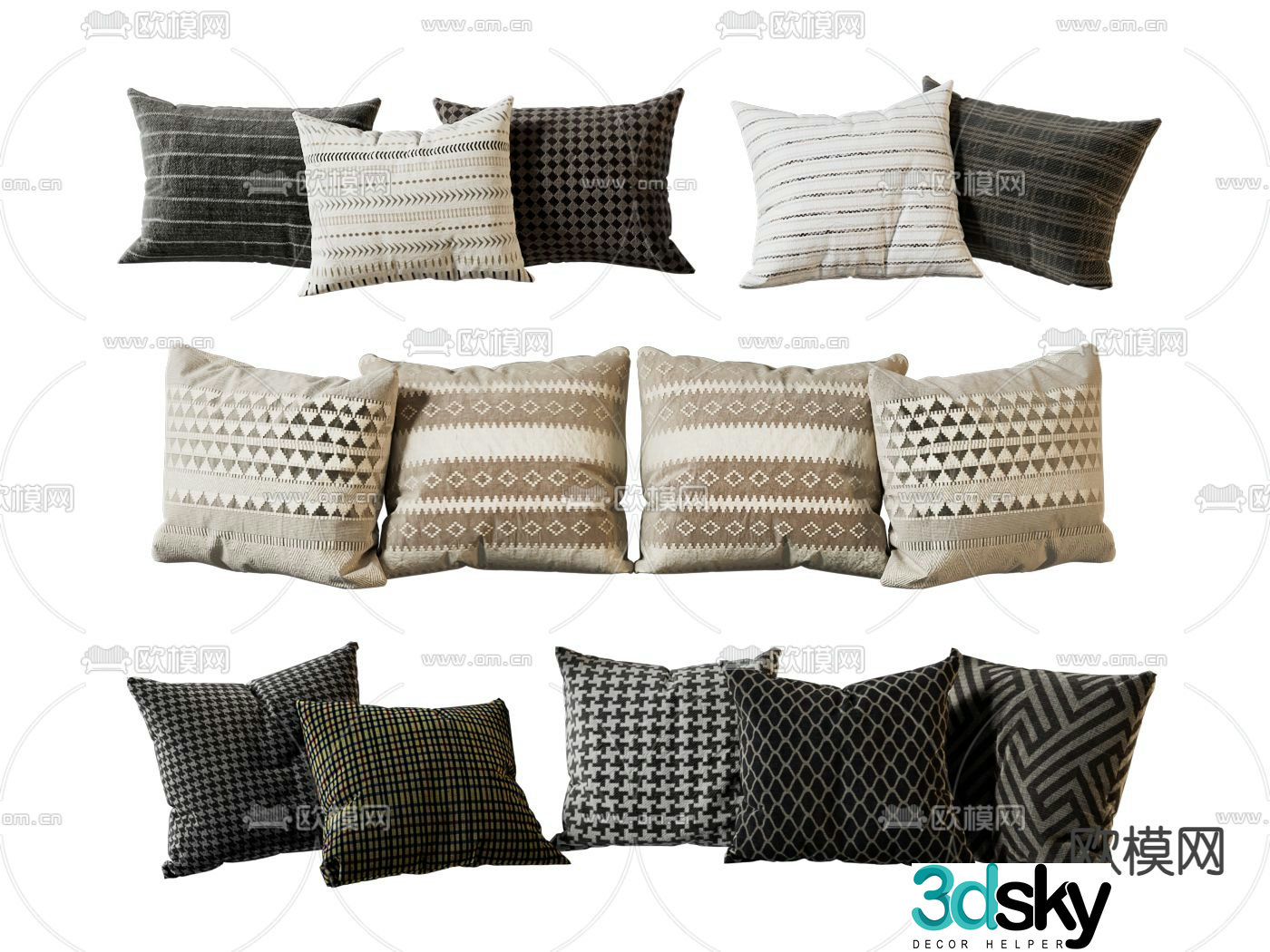 Pillow pillow 3d model