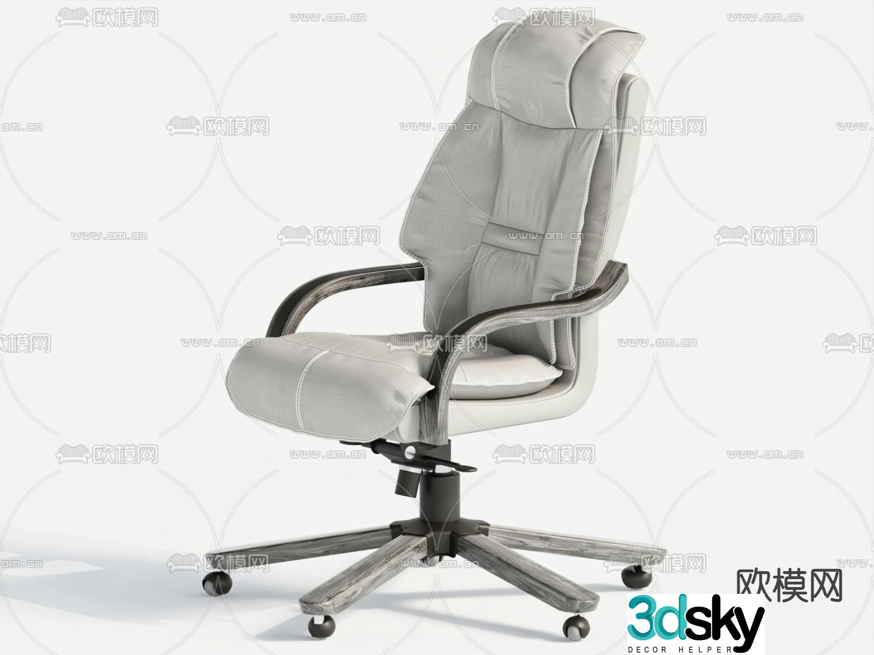 Modern office chair computer chair 3d model