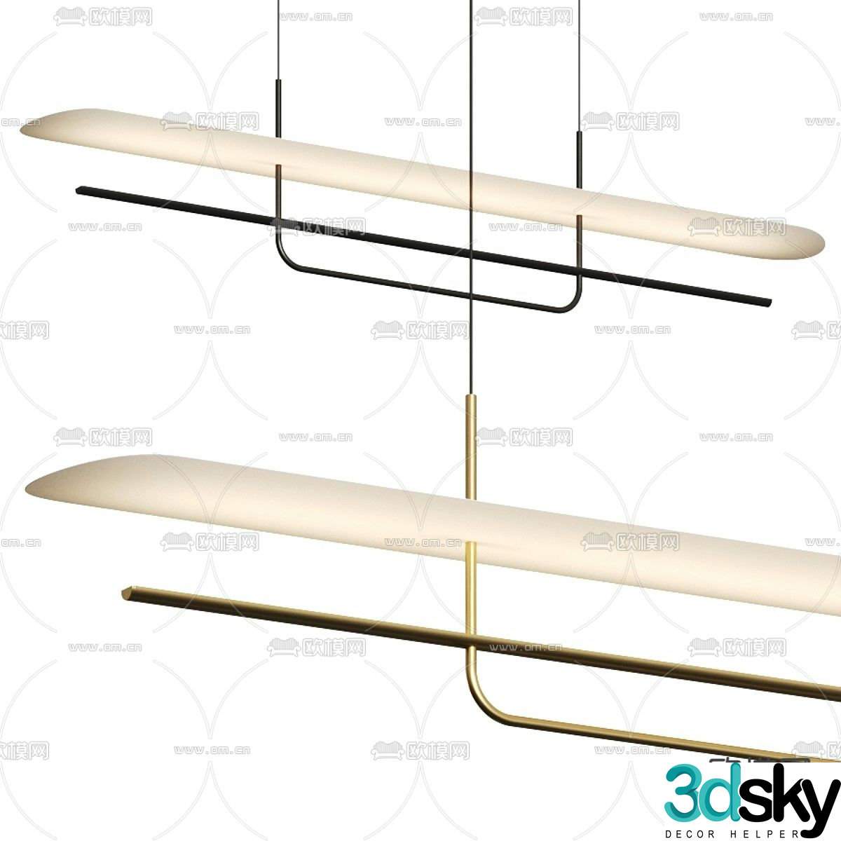 Ben-Tovim chandelier 3d model