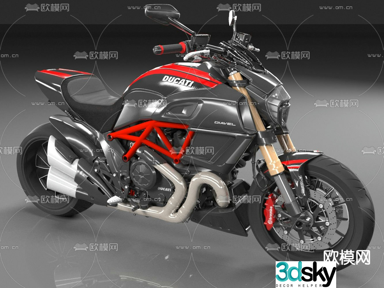 motorcycle motorcycle 3d model