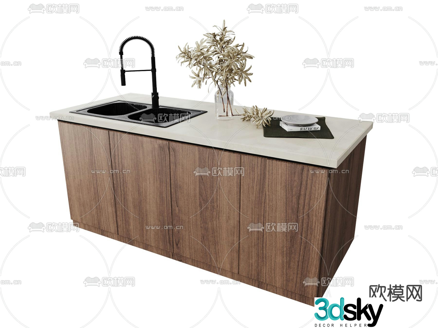 Wabi Sabi Bar Water Bar 3D model