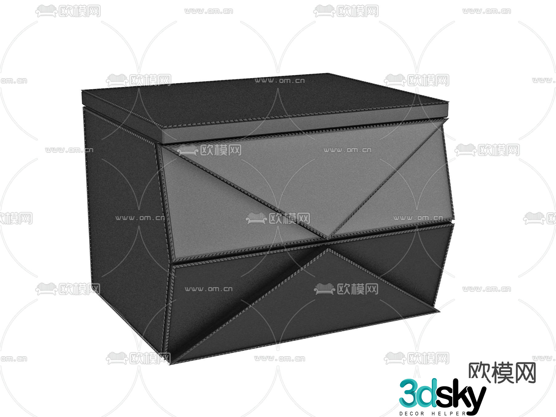 bedside table 3d model