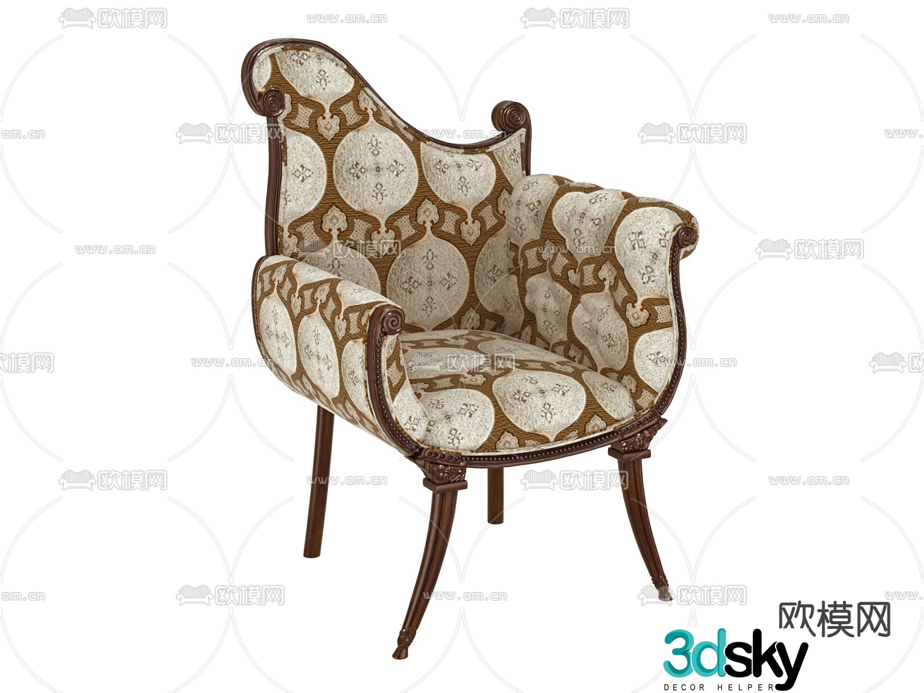 Lounge chair 3d model