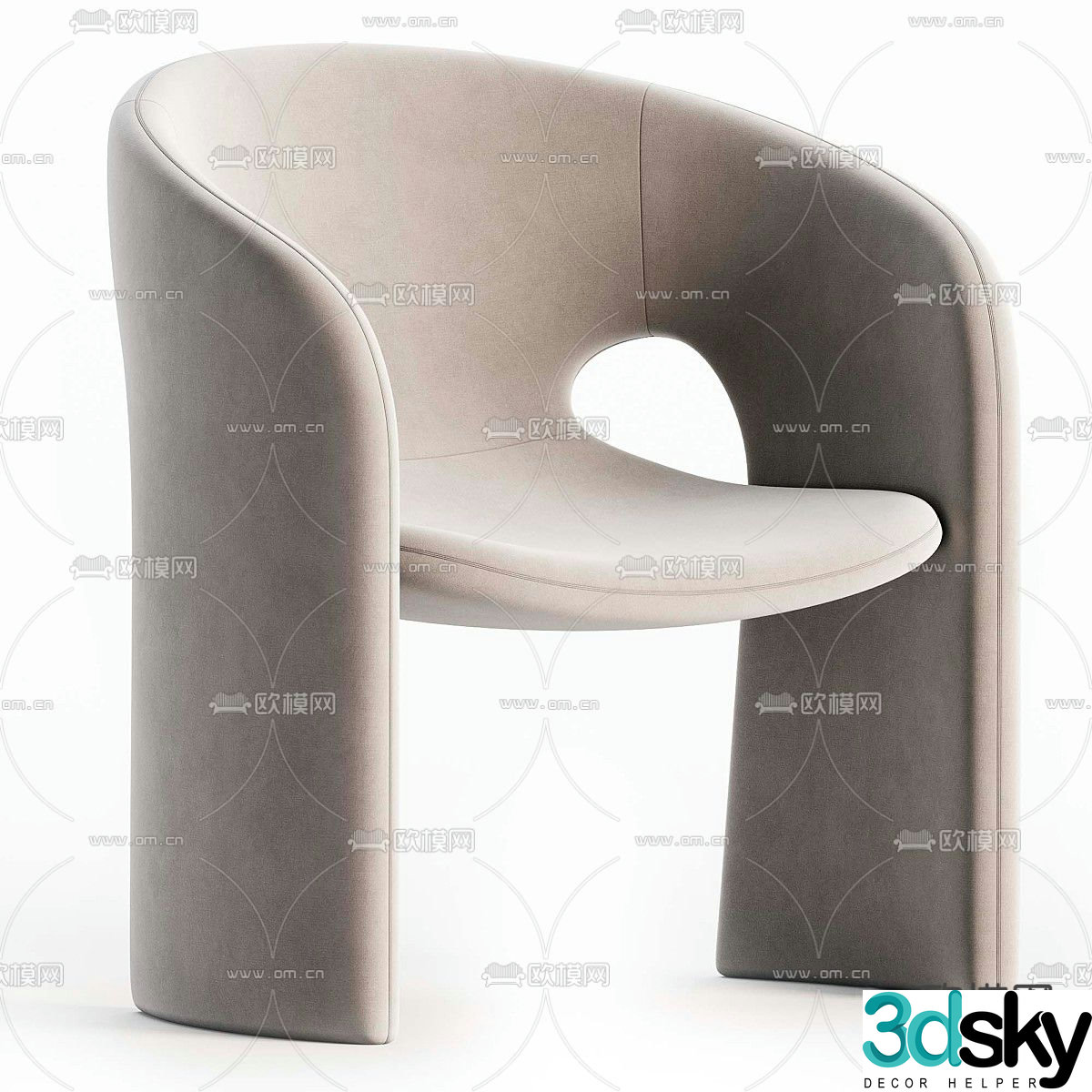 Armchair 3d model