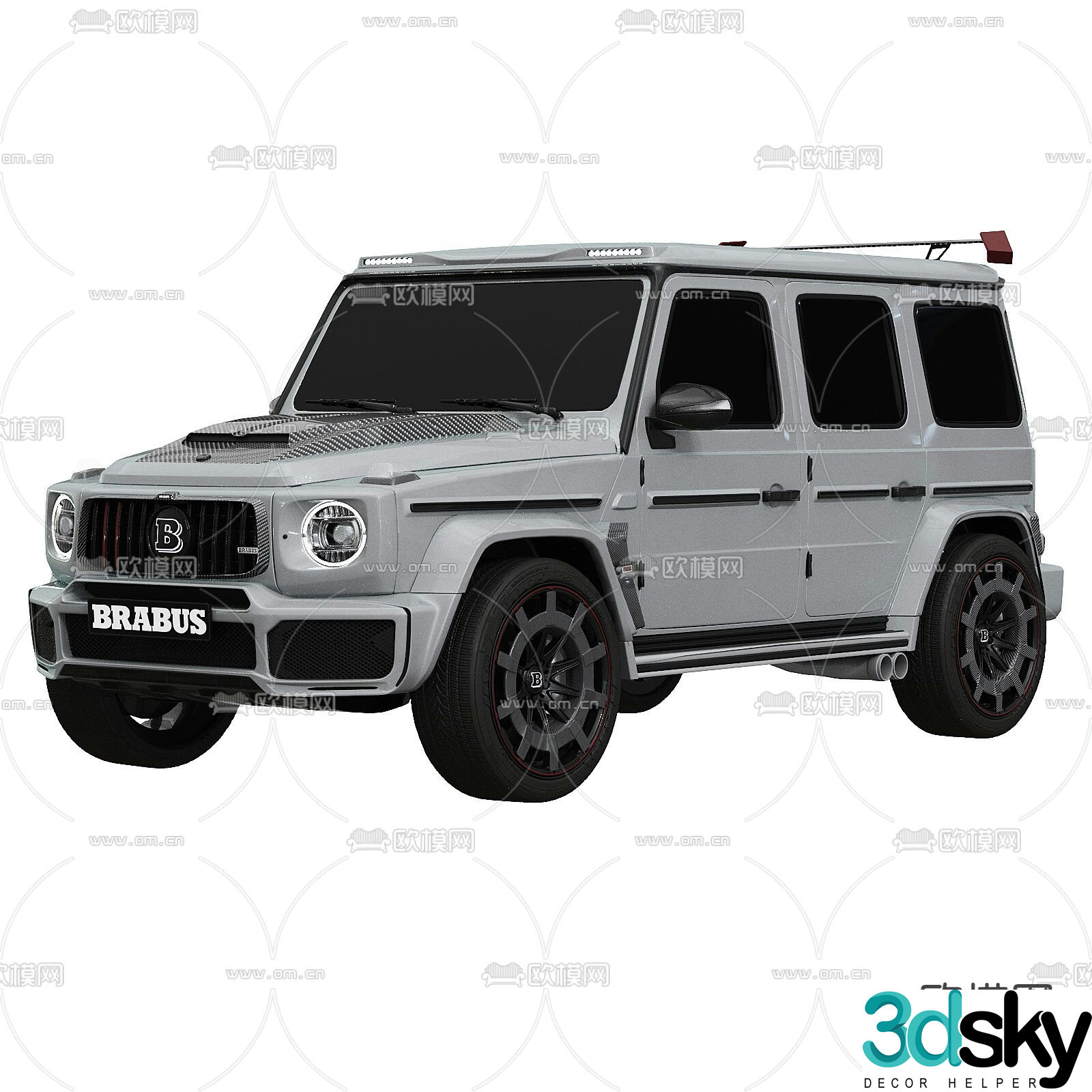 Brabus Moon G900 car off-road vehicle 3d model