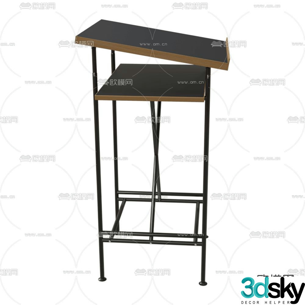 Standing desk 3d model