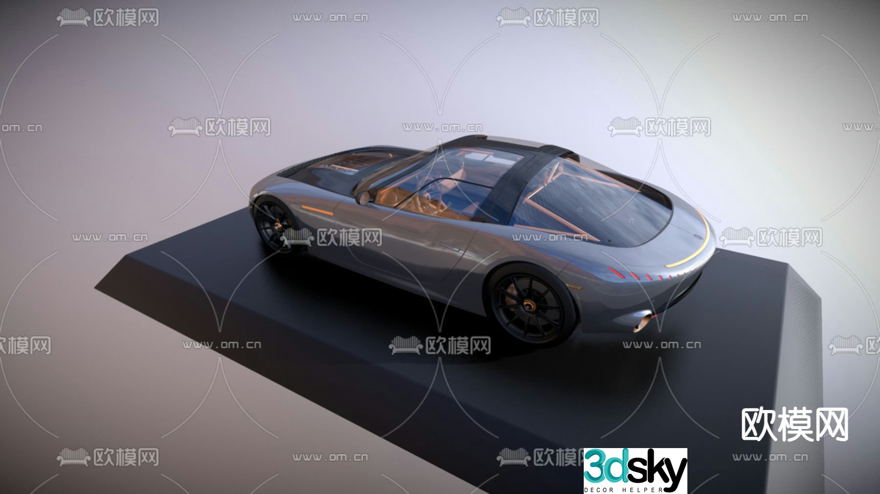car sports car 3d model