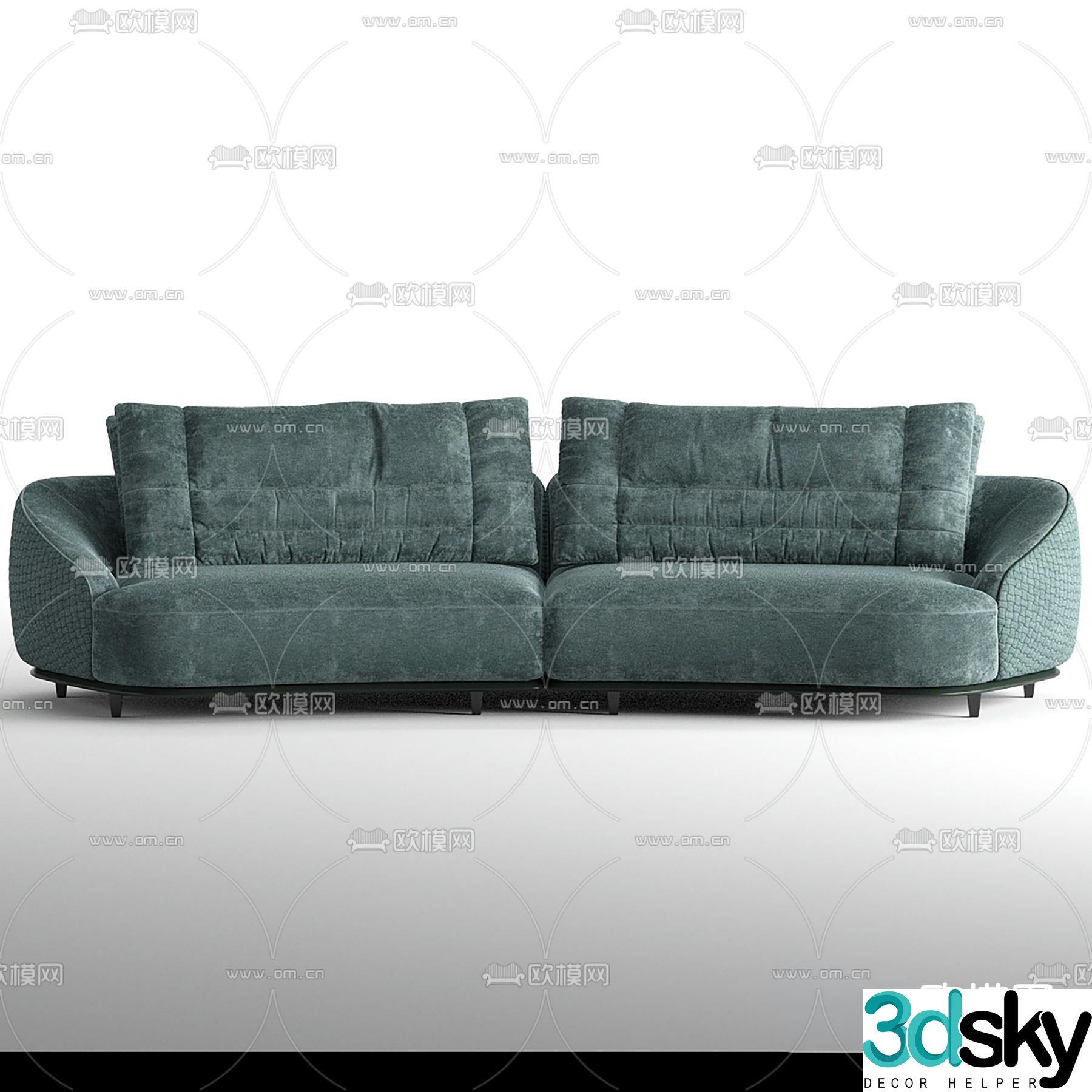 Holden loveseat 3d model
