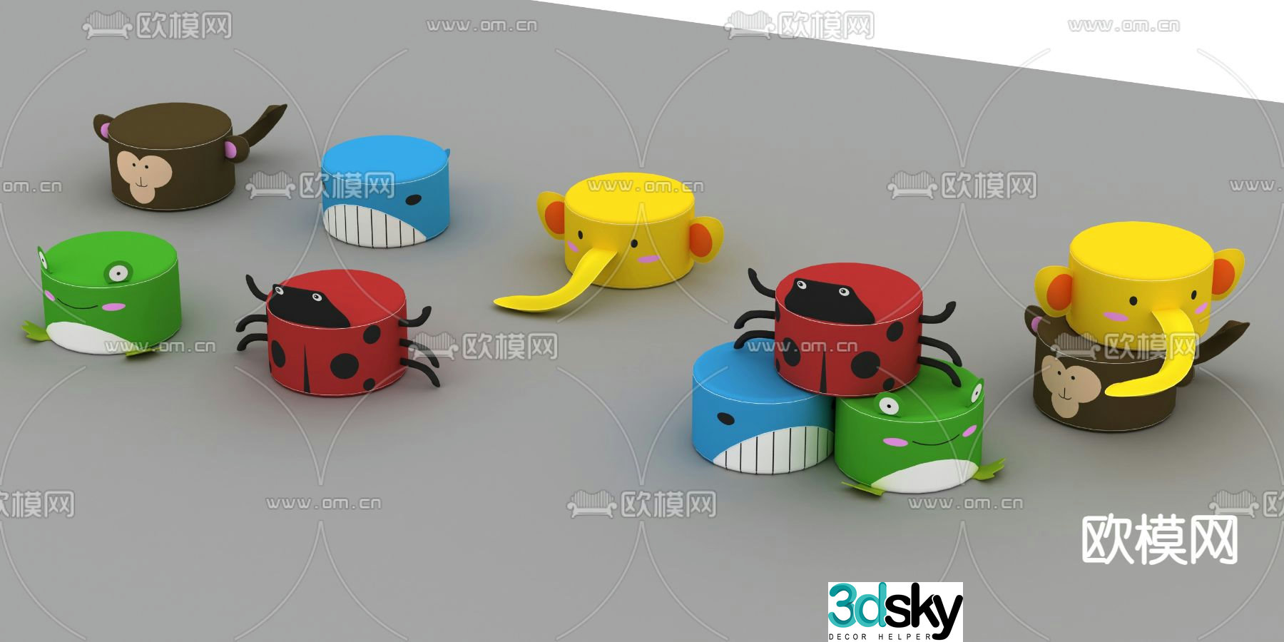 toys fun toys 3d model