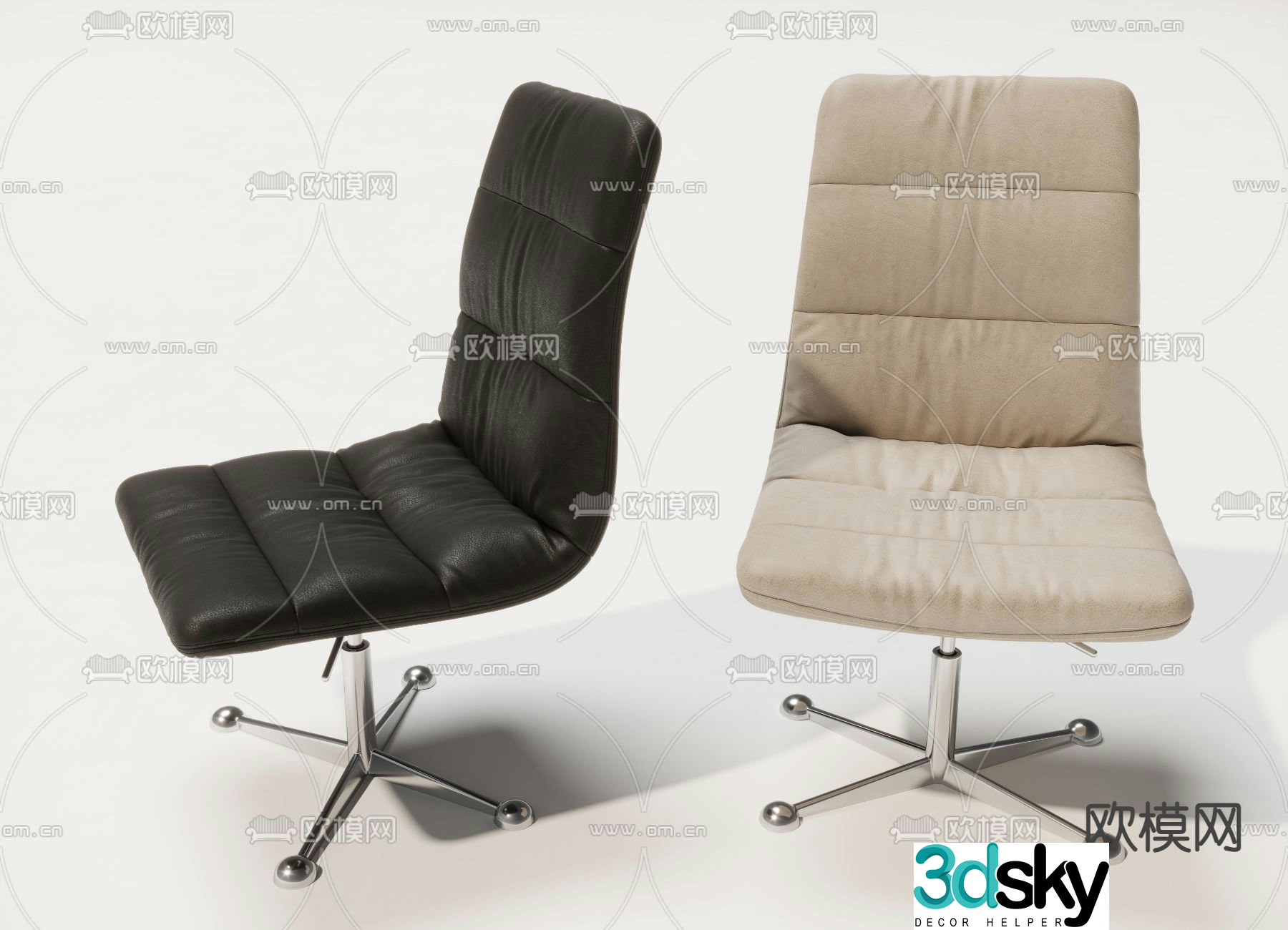 Office chair boss chair executive chair 3d model