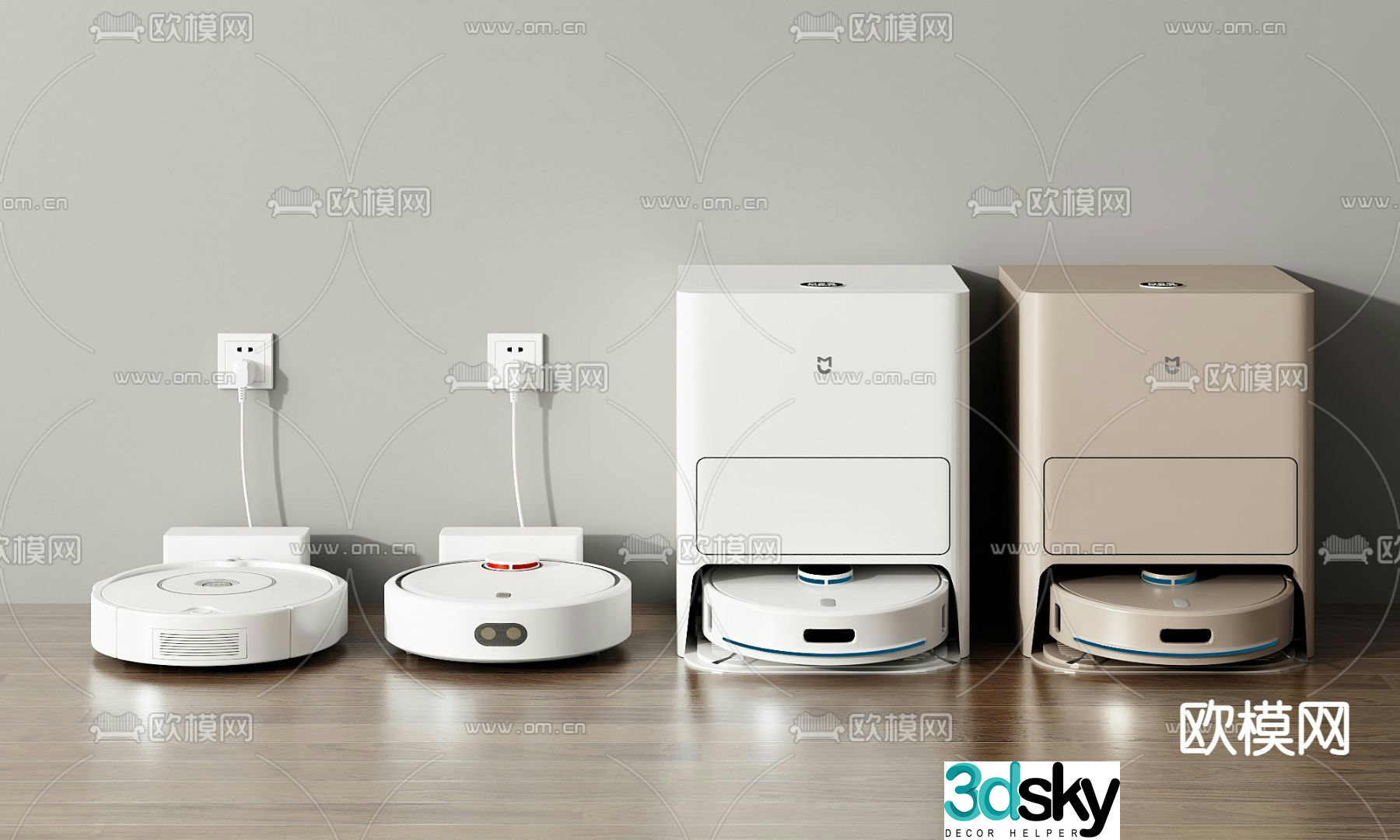 Sweeping robot, mopping machine, sweeping machine, automatic sweeping machine 3d model