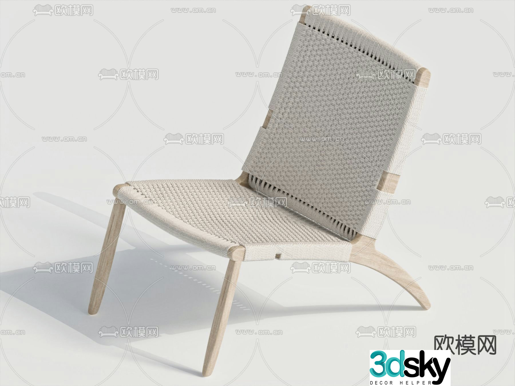 leisure chair chair leisure chair 3d model