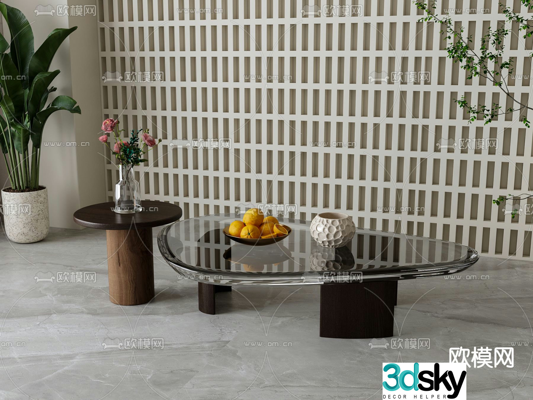 coffee table coffee table 3d model
