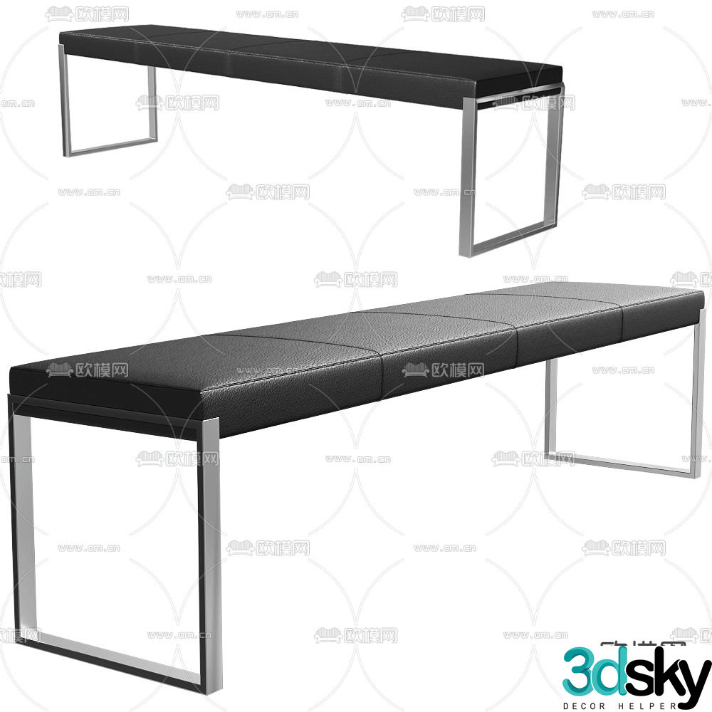 bench bench 3d model
