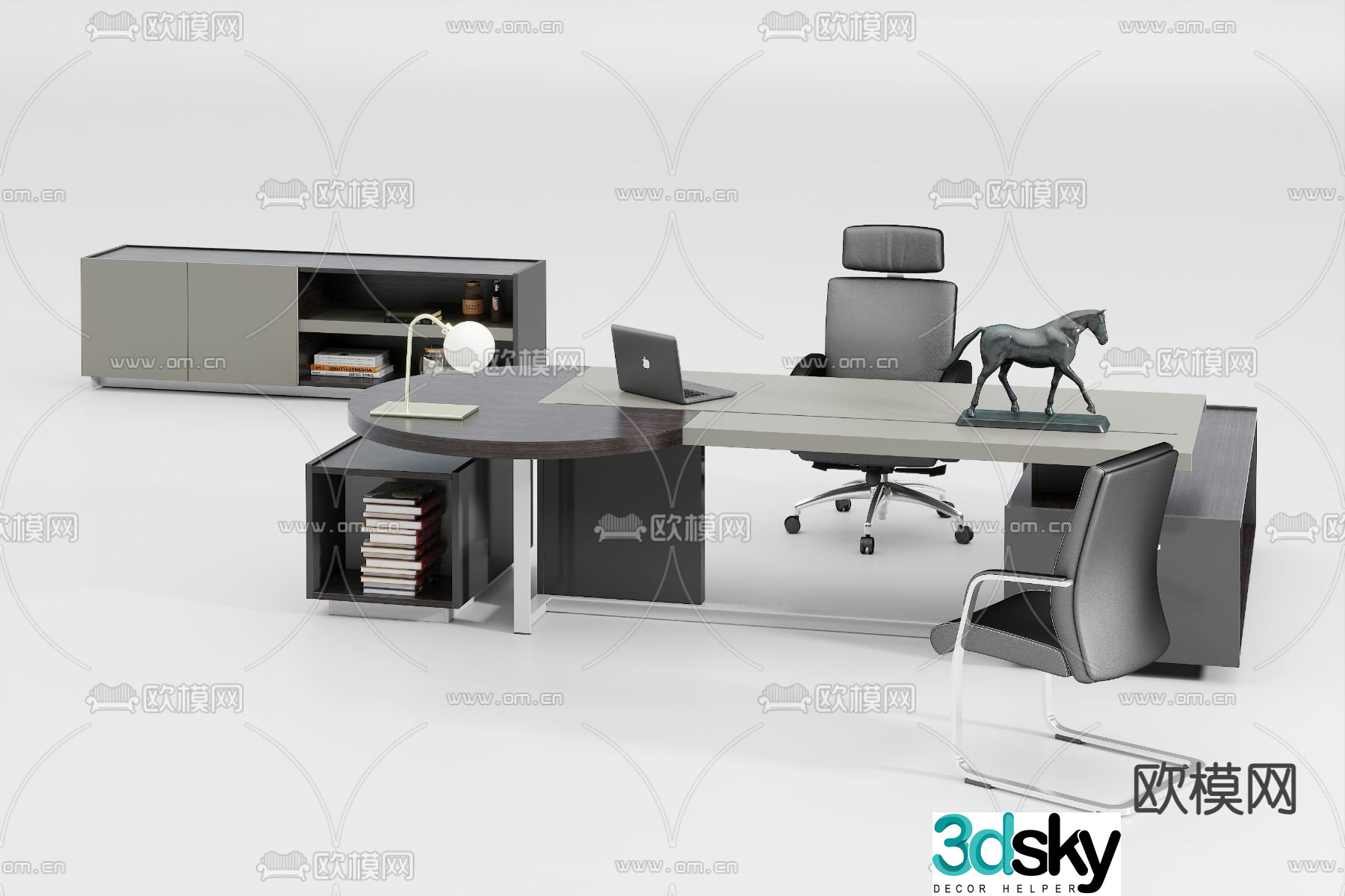 Executive desk executive desk 3d model