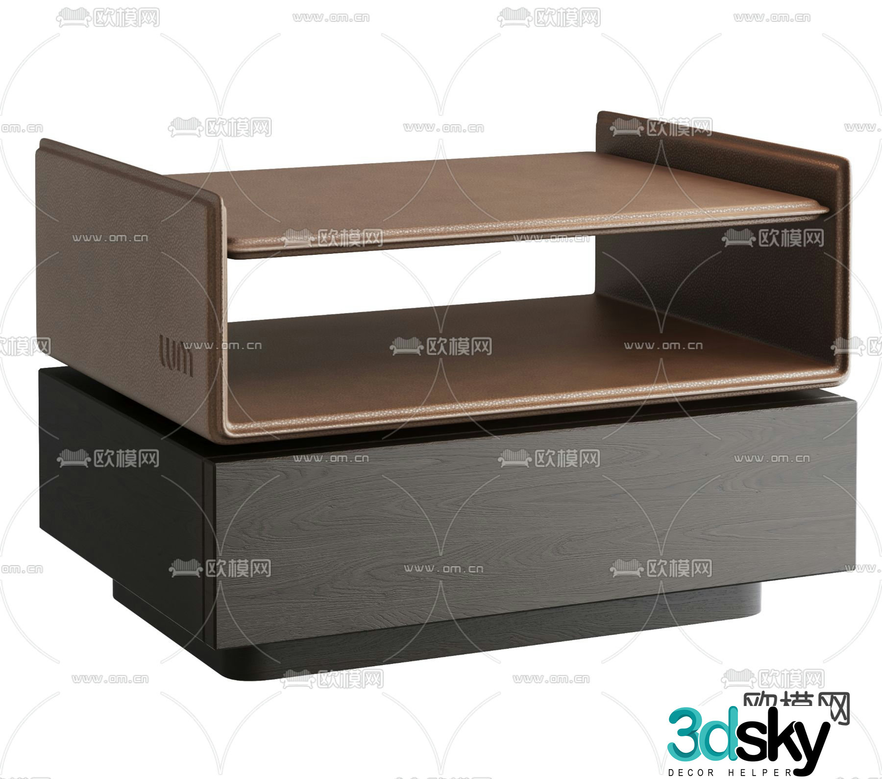 Casa Magna bedside table 3d model