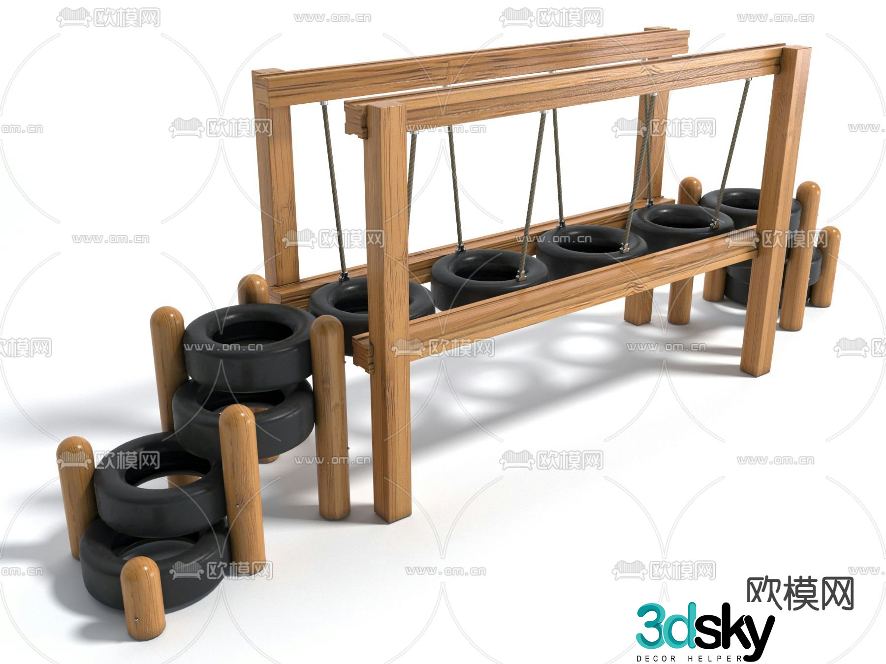 Amusement facilities sports equipment sports equipment 3d model