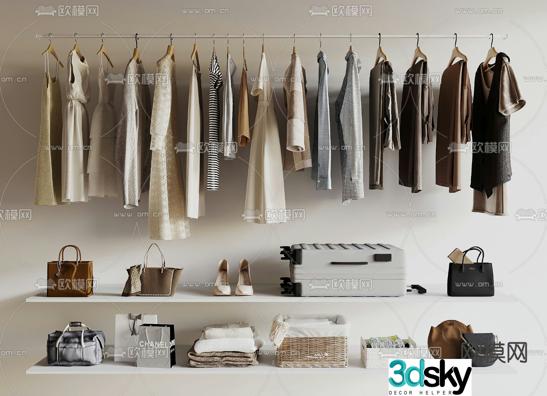 Clothing Clothing 3d model