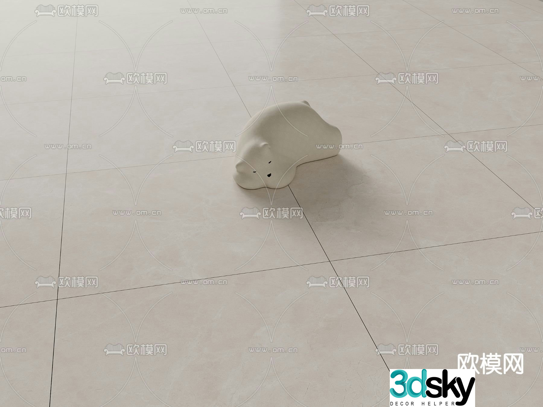 Floor tiles tile 3d model