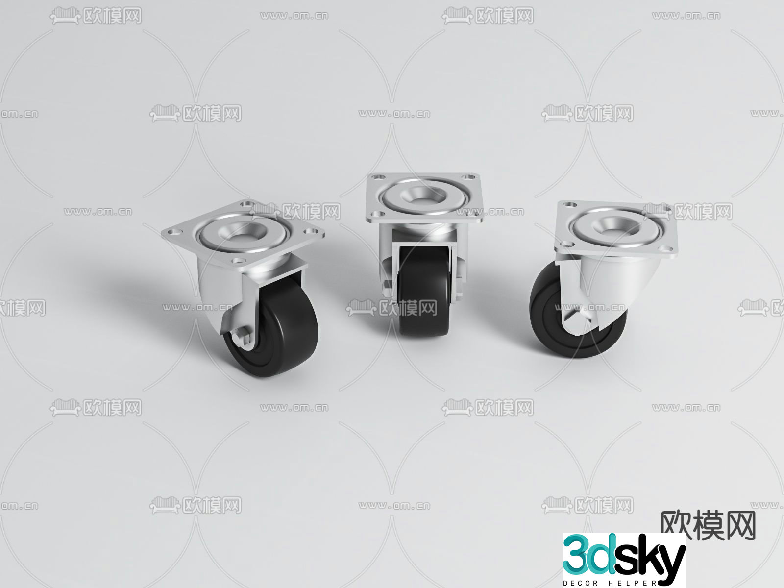 Pullwheel pulley 3d model