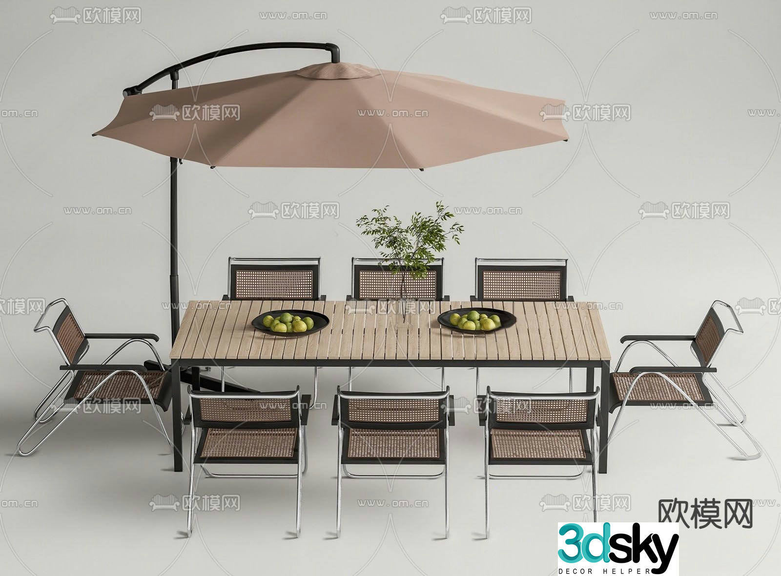 Outdoor tables and chairs camping tables and chairs 3d model